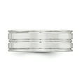 thumbnail image 3 of 925 Sterling Silver 8mm Polished Fancy Band Ring Size 11, 3 of 7