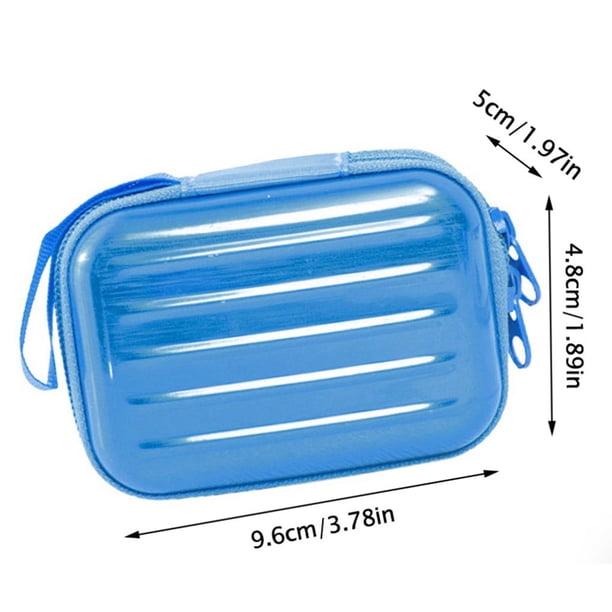 Estuche De Transporte De Aceites Esenciales Con 12 Ranuras Para Botellas De 1 Ml, 2 Ml, 3 Ml, Bolsa De Almacenamiento De Aceites Esenciales Pequeña Portátil, Organizador Para Viajes Minnieouse HA021354-00