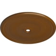 thumbnail image 3 of 51 1/8"OD x 3 5/8"ID x 1 1/2"P Nevio Ceiling Medallion (Fits Canopies up to 4 3/4"), Hand-Painted Smokey Topaz, 3 of 6