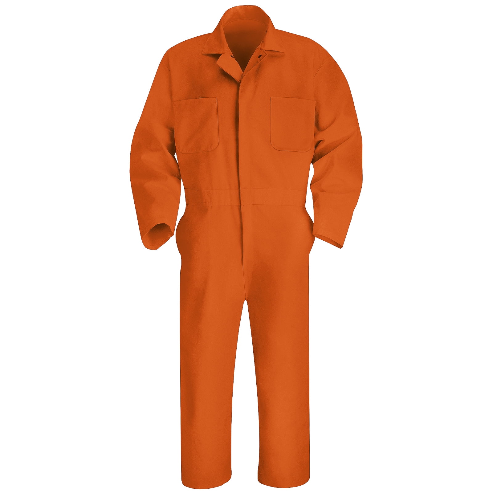 Electric Blue Red Kap Men's Twill Long Sleeve Work Coveralls 