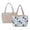 Floral Patchwork, variant on Pzuqiu Vintage Sunflower Print Large Quilted Tote Bag for Women Lightweight Puffer Tote Shoulder Bag for Work Travel Daily Casual Use Versatile Everyday Carry