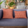 thumbnail image 2 of Plutus 20" x 30" Tucked Solid Color Luxury Throw Pillow in Red, 2 of 8