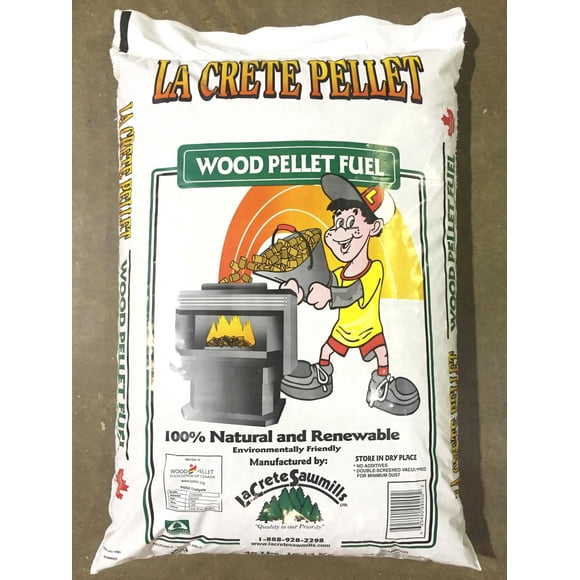 Softwood Heating Fuel Pellets, Large Bag, La Crete.
