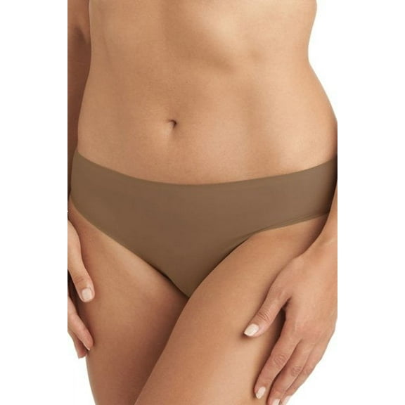 TC Fine Intimates Womens Wonderful Edge Micro Matte Hipster Panties (Medium, Dark Sand)