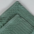 thumbnail image 6 of Modern Plush Cotton 6-Piece Towel Set, Basil by Blue Nile Mills, 6 of 9