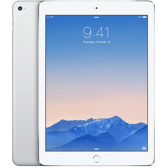 Pre-Owned Used Apple iPad Air 2 Wi-Fi Only 16GB Silver (Scratch and Dent)