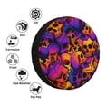 thumbnail image 4 of Sikiie Skull PVC Leather Spare Tire Wheel Cover Spare Tire Cover, for Car Truck SUV Camper Trailer Universal Fit(14-17in)-14 inch, 4 of 6