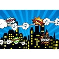 thumbnail image 6 of Superhero Cityscape Photography Background Super Hero Buildings Scenes Baby Shower Brithday Party Backdrop Photo Studio, 6 of 7
