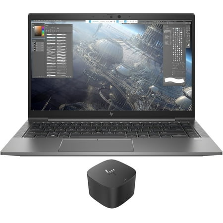 HP ZBook Firefly 14 G7 Workstation Laptop (Intel i5-10210U 4-Core, 14.0in 60Hz Full HD (1920x1080), Intel UHD, 32GB RAM, 4TB PCIe SSD, Backlit KB, Wifi, HDMI, Webcam, Win 10 Pro) with 120W G2 Dock