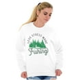 thumbnail image 4 of Fish Fishing Life Outdoors Enthusiast Sweatshirt for Men or Women Brisco Brands L, 4 of 6
