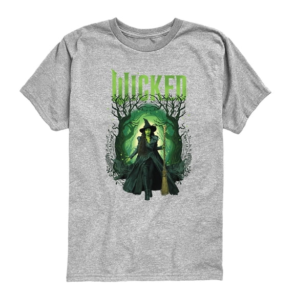 Wicked - Elphaba Forest - Youth Short Sleeve Graphic T-Shirt