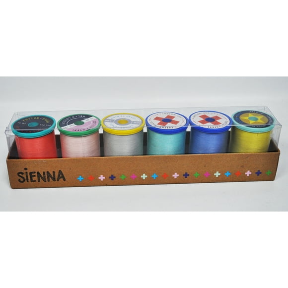 Cotton + Steel 50wt. Cotton Thread Set by Sulky Sienna Collection