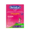 Benadryl Children's Grape Chewables 20 ct. 2 Pack