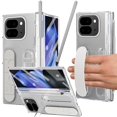 thumbnail image 1 of Funda plegable YQODSZ para Google Pixel 9 Pro con soporte para bolígrafos en forma de S, 1 of 7