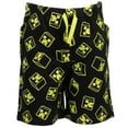 thumbnail image 4 of Minecraft Creeper Big Boys Graphic T-Shirt and French Terry Shorts Outfit Set Grey / Yellow 18-20, 4 of 5