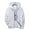 White, variant on heyac Reflective Coat Hooded Windbreaker Fashion Runing Pocket Jacket,Orange,XXXL