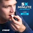 thumbnail image 5 of GYMGUM Jawline Ultra Hard Chewing Gum for Jaw Training & Facial Fitness | Sugar-Free, Keto-Friendly Mewing Gum (Arctic Mint, 120 Count), 5 of 7