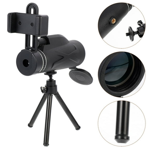 Minkissy Night Vision Monocular Black 1Set 7.9x7.5x3.9in