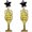 Champagne Glass A, variant on Happy New Year Earrings for Women Beaded Star Champagne Bottle Glass Earrings New Year’s Eve Dance Party Earrings Holiday Festive Jewelry Gifts