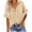 Yellow Tops, variant on Htigea Womens Striped Shirts Collared V Neck Short Sleeve Casual Loose Fit Tee Summer Beach Vacation Travel Tops Black S