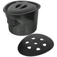 thumbnail image 1 of 1 Set of Chamber Pot Plastic Urinal Spittoon Shower Board Elderly Commode Bucket with Lid for Potty Chair, 1 of 9