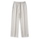 thumbnail image 2 of Pantalones rectos con costuras laterales para hombre 2025: algodón, talle medio, corte holgado, L-XXXXXL, cintura de 72-92 cm para uso informal., 2 of 8