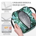 thumbnail image 3 of Fotbe Teal Cactus Bolsa de Almuerzo con Estampado, Lonchera Aislada, Contenedor de Comida Reutilizable Tipo Cooler a Prueba de Fugas, 3 of 6