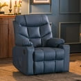 thumbnail image 2 of MCombo Regular Power Lift Recliner Chair for Elderly People, Faux Leather 7288 (Blue, Regular), 2 of 6