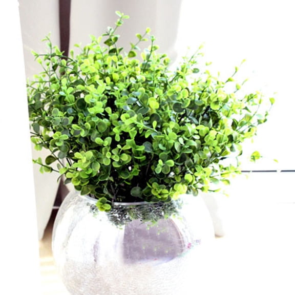 SEWCHICS 10 Sets Realistic Greenery Stems for Desktop Ornaments