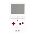 thumbnail image 5 of eXtremeRate Scarlet Red Custom Full Set Buttons for Gameboy Advance SP, Replacement A B L R Button Power On Off Volume Button D-pad Key for GBA SP Console - Console NOT Included, 5 of 7