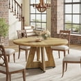 thumbnail image 7 of Round Dining Table Wood Kitchen Table for Dining Room, 47" Dinning Room Tables for 4 Adult, 7 of 7