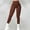 B_ Brown, variant on Olyvenn Women Ribbed Seamless Leggings High Waisted Workout Gym Yoga Pants Soft Tummy Control Butt Lifting Yoga Pants Brown 16-18