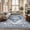 Blue, variant on UERMEI 8x10 Washable Area Rugs for Living Room, Modern Vintage Printed Rug, Vacuum-Friendly, Non Slip Indoor Rug for Bedroom Dining Room Home Decor Carpet, Blue