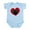 Sky Blue, variant on CafePress - Pug Love Baby Light Bodysuit - Baby Light Bodysuit, Size Newborn - 24 Months