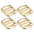 thumbnail image 1 of Hebilla deslizante de escalera de metal, paquete de 4, ancho interior de 25mm (1"), tono dorado, 1 of 5