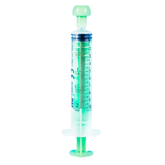 10ml Pet Oral Syringe Feeder, Easy Dosing for Medication & Liquid Food, Ideal for Cats, Dogs & Small Animals