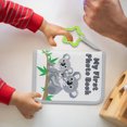 thumbnail image 3 of Álbum de fotos para bebés Libro de fotos infantil de tela suave para niños recién nacidos (koala gris), 3 of 9