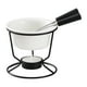 thumbnail image 1 of Olla de cerámica para fondue , olla caliente para derretir queso, utensilios de cocina, derretidor con tenedores para tapas,, 1 of 9