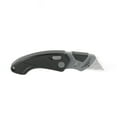 Hyper Tough Plastic Folding Utility Knife, Blade Included, Model 6713V
