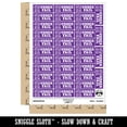 thumbnail image 2 of Udder Fail Cow Teacher Student School Sticker Set - Purple - Gloss Finish - 1.5" Small, 2 of 7