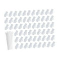 thumbnail image 3 of 60 cajas de etiquetas para cables, identificación práctica con bridas, soporte transparente para gestión de cables portátil para el hogar y, 3 of 8