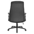 thumbnail image 6 of Executive High Back Black Bonded Leather Office Chair, 6 of 9