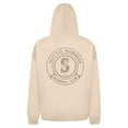 thumbnail image 3 of Men's Levelwear Khaki Seattle Mariners Uphill Oversized Full-Zip Hoodie, 3 of 4