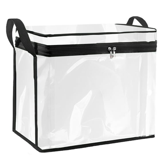 Btomtd Comforter Storage Bag,Clothing Storage Bags,Comic Storage Box, Foldable DVD Storage Box, Comic Book Transparent Storage Bag, Boy, Girl, Comic, Single Volume, New Book Storage