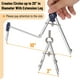 thumbnail image 3 of Set Geometry Mr. Pen Professional Metal Compass 7 piezas, 3 of 9
