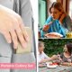 thumbnail image 3 of Reusable Travel Utensils Set with Case, 4 Sets Wheat Straw Portable Knife Fork Spoons Tableware, Ec, 3 of 5