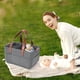 thumbnail image 5 of Bolsa organizadora de pañales plegable con compartimentos extraíbles | Cambiador portátil para niños y niñas | Bolsa de almacenamiento multiusos, 5 of 9