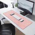 thumbnail image 2 of Inspiring Workspace with our Pink Mouse Pad Featuring a Motivational Quote - Large Desk Mat, Keyboard Pad, Laptop Protector (31.5x11.8in) - Cute Pink Desk Accessories, 2 of 7
