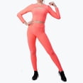 thumbnail image 5 of UYISJ Jogging Suits for Women Casual Two Piece Tracksuits Outfits Long Sleeve Sweatsuits Slim Fit Pants Workout Set Orange XXL, 5 of 5