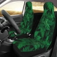 thumbnail image 2 of Sikiie Green Leave Fern Car Seat Protector 2 Pack Car Seat Cushion Mat, Car Seat Covers for SUV, Truck, Van, 2 of 7